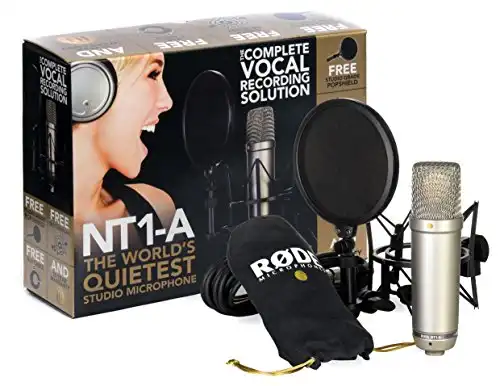 Rode NT1-A Cardioid Condenser Mic Package