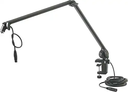 K&M 23860 Microphone Desk Arm - Black