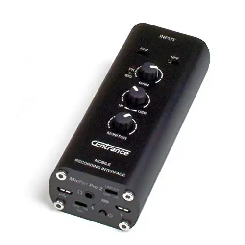 CEntrance Inc. MicPort Pro 2 L Preamp and Mobile Recording Interface with Limiter