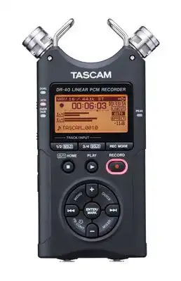 Tascam, 4 AD Converter, Black, DR-40 (DR-40)