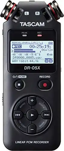 Tascam DR-05X Stereo Handheld Digital Recorder