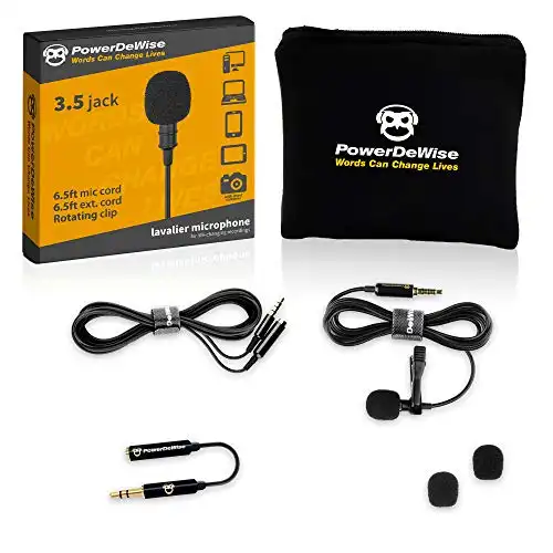 Professional Grade Lavalier Lapel Microphone