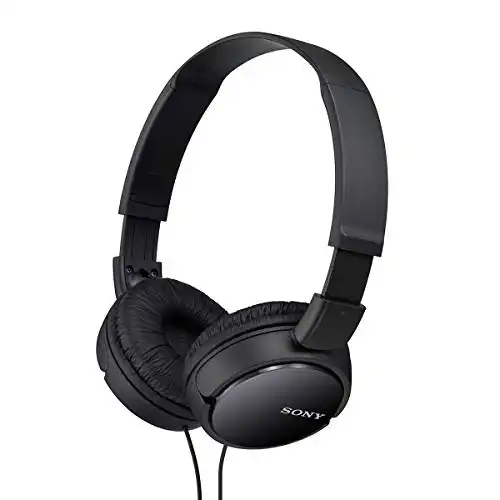 Sony MDRZX110/BLK  ZX Series Stereo Headphones (Black)