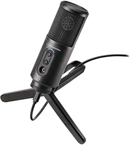 Audio-Technica ATR2500x-USB Cardioid Condenser Microphone