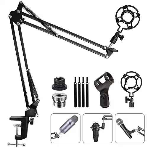 Eastshining Adjustable Microphone Suspension Boom Arm