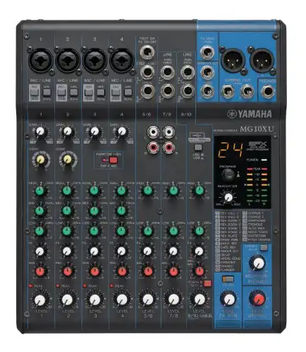 Yamaha MG10XU 10-Input Mixer With Effects