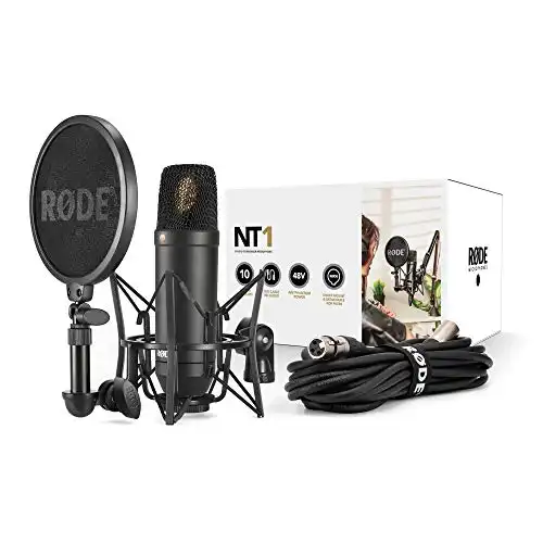 Rode NT1 Cardioid Condenser Microphone