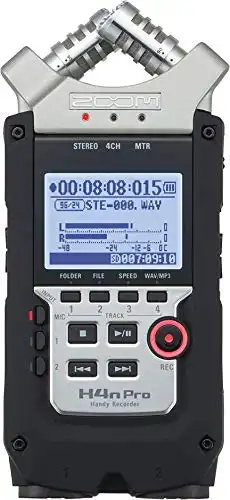 Zoom H4n Pro 4-Track Portable Recorder