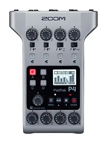 Zoom PodTrak P4 Podcast Recorder